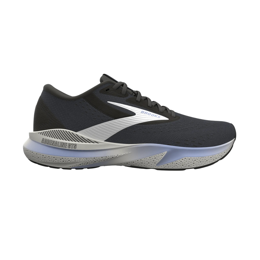 Brooks Womens Adrenaline GTS 24 - Ebony/Blue Heron/Silver - Stability