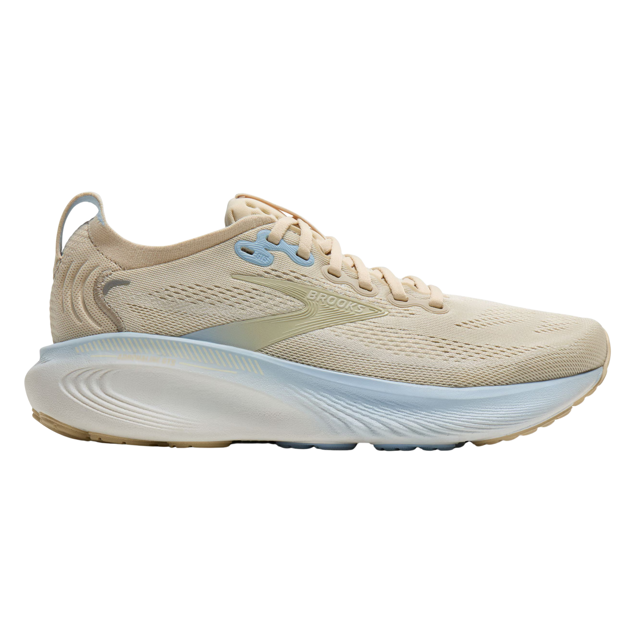 Brooks Womens Adrenaline GTS 25 - Sand/Coconut/Skyway - Stability