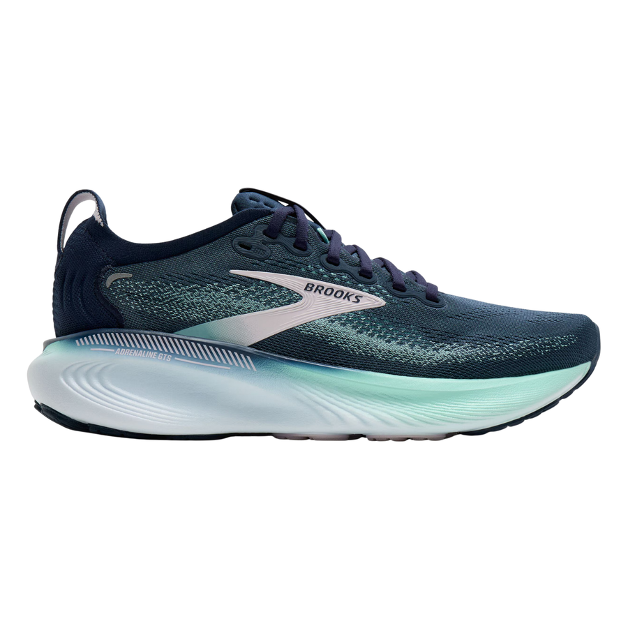 Brooks Womens Adrenaline GTS 25 - Spellbound/Yucca/Pink - Stability
