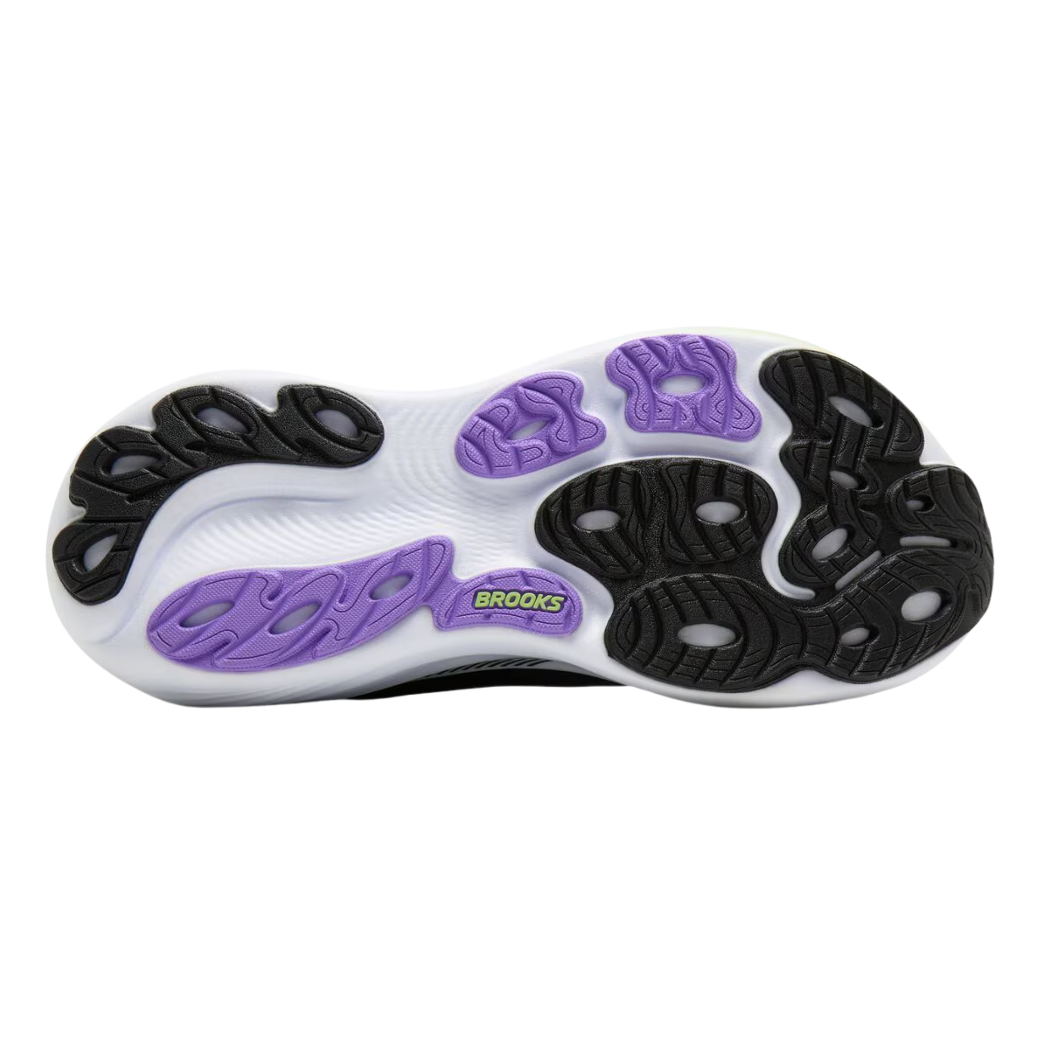 Brooks Womens Adrenaline GTS 25 - Black/Blackened Pearl/Purple - Stability