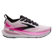 Brooks Womens Glycerin 23 - White/Phantom/Cyber Pink - Neutral