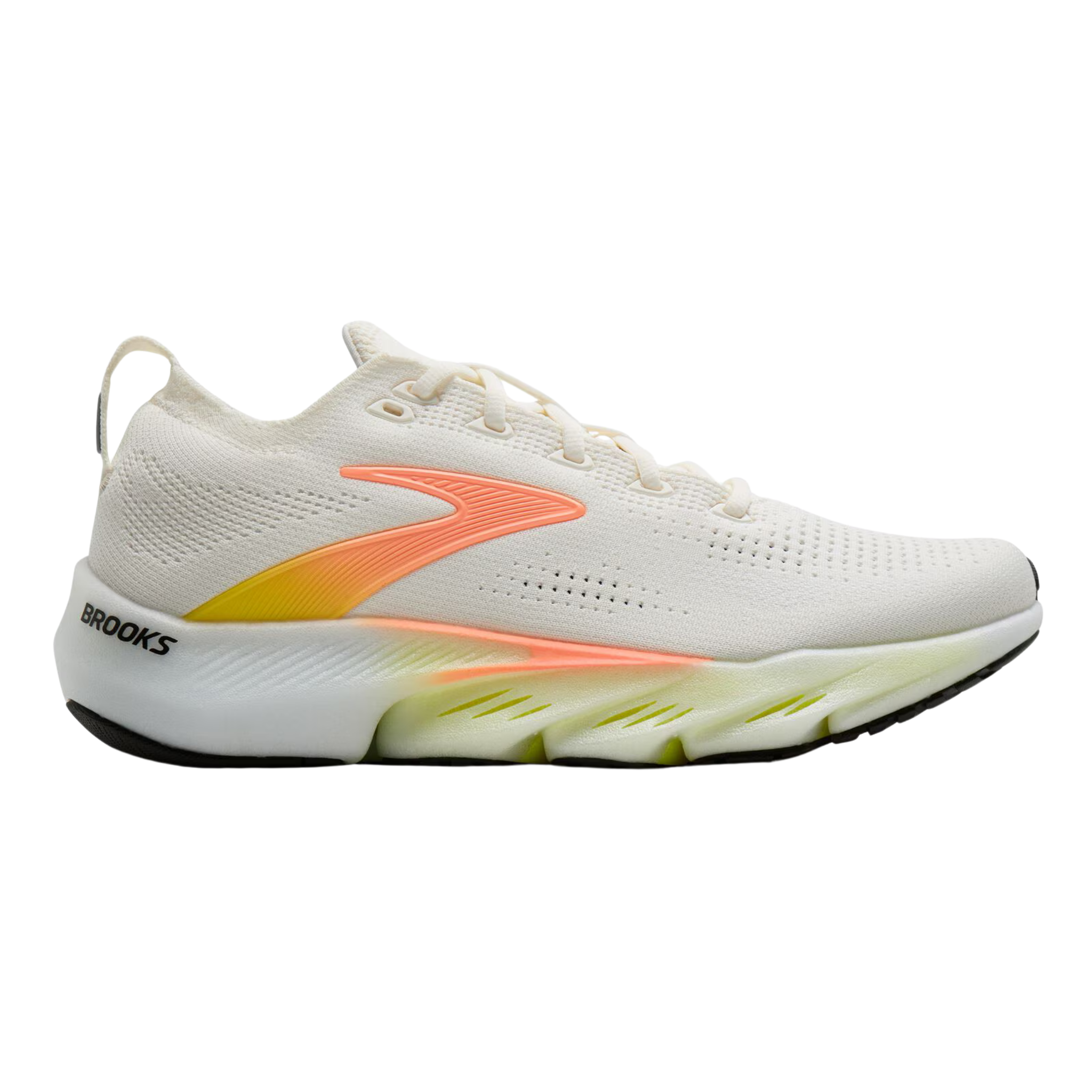 Brooks Womens Glycerin Flex - White/Peach/Nightlife - Neutral