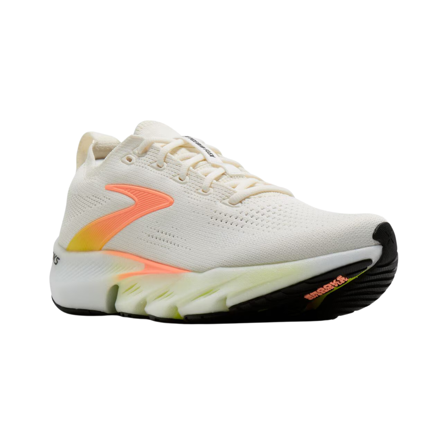 Brooks Womens Glycerin Flex - White/Peach/Nightlife - Neutral