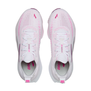 Brooks Womens Glycerin Flex - White/Cyber Pink/Argyle - Neutral