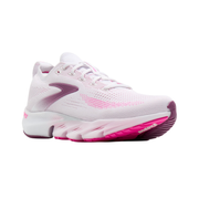 Brooks Womens Glycerin Flex - White/Cyber Pink/Argyle - Neutral