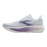 Brooks Womens Ghost 18 - White/Purple Hebe/Green - Neutral