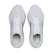 Brooks Womens Ghost 18 - White/Purple Hebe/Green - Neutral