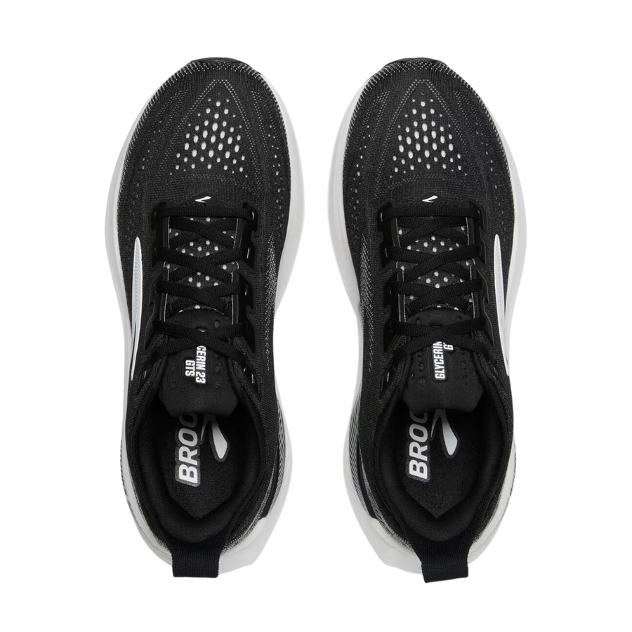 Brooks Womens Glycerin GTS 23 - Black/Grey/White - Stability