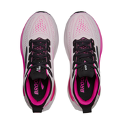 Brooks Womens Glycerin GTS 23 - White/Phantom/Cyber Pink - Stability