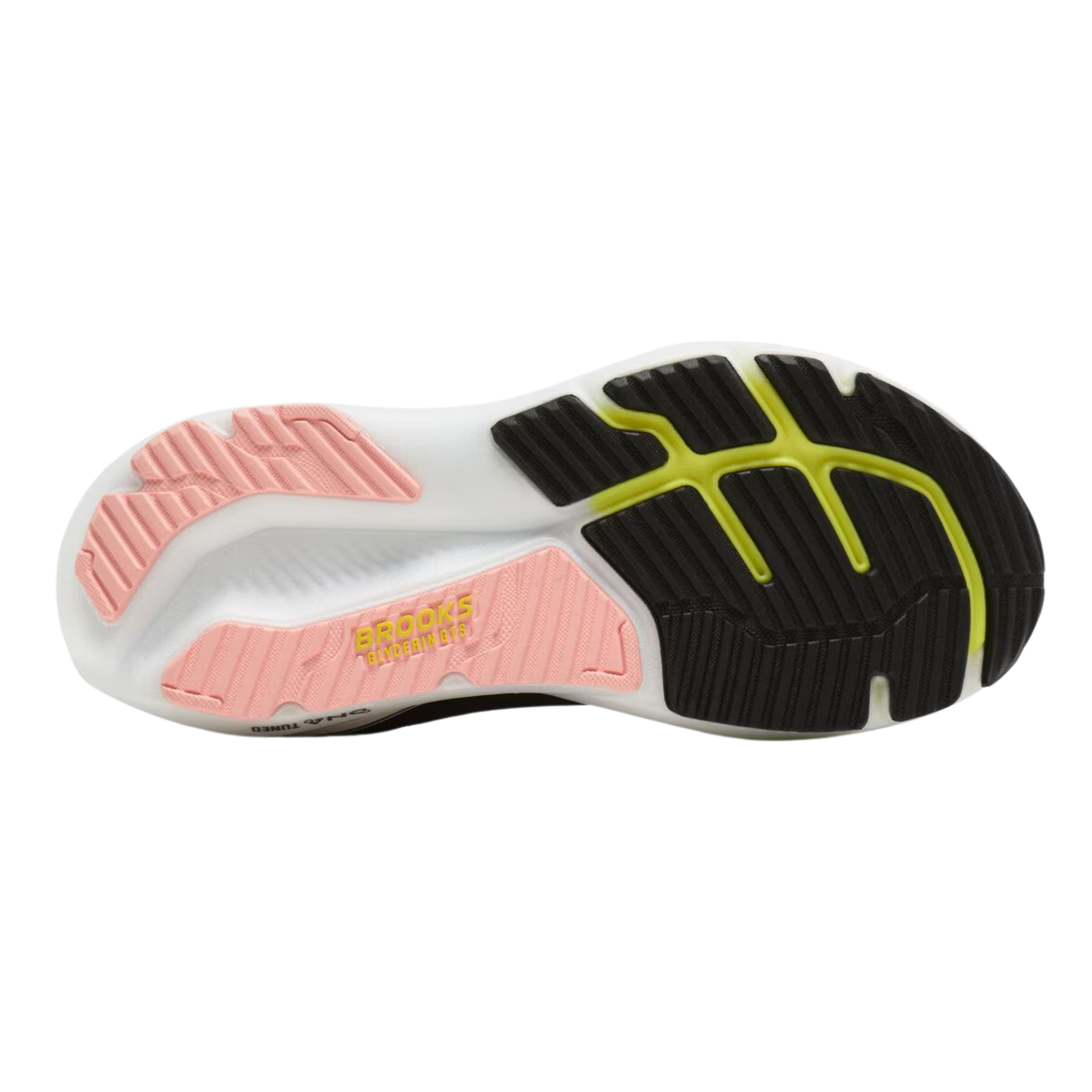 Brooks Womens Glycerin GTS 23 - Black/Peach/Nightlife - Stability