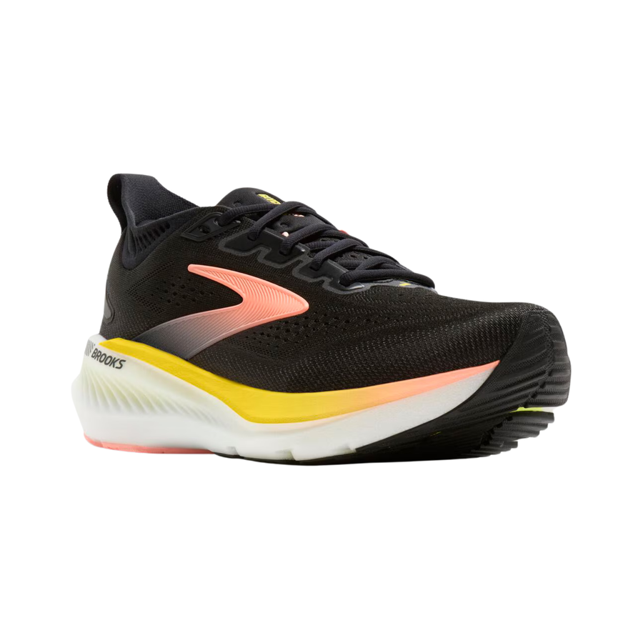 Brooks Womens Glycerin GTS 23 - Black/Peach/Nightlife - Stability