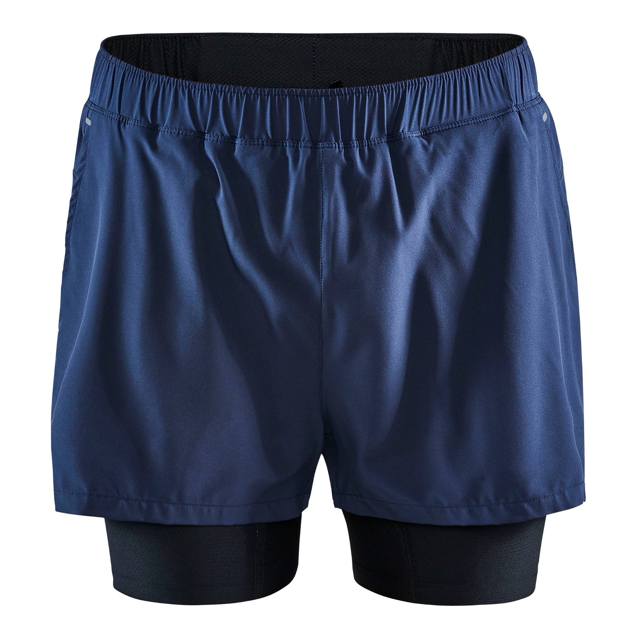 Craft Mens Adv Essence 2-in-1 Stretch Shorts - Blaze