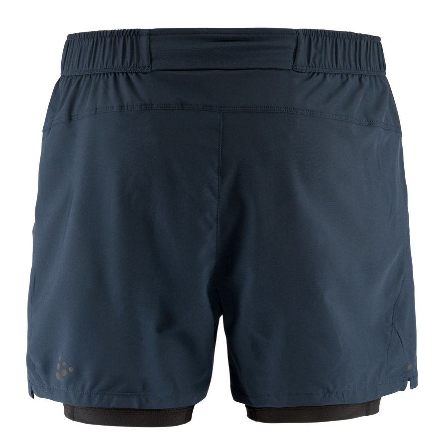 Craft Mens Adv Essence 2-in-1 Stretch Shorts - Blaze