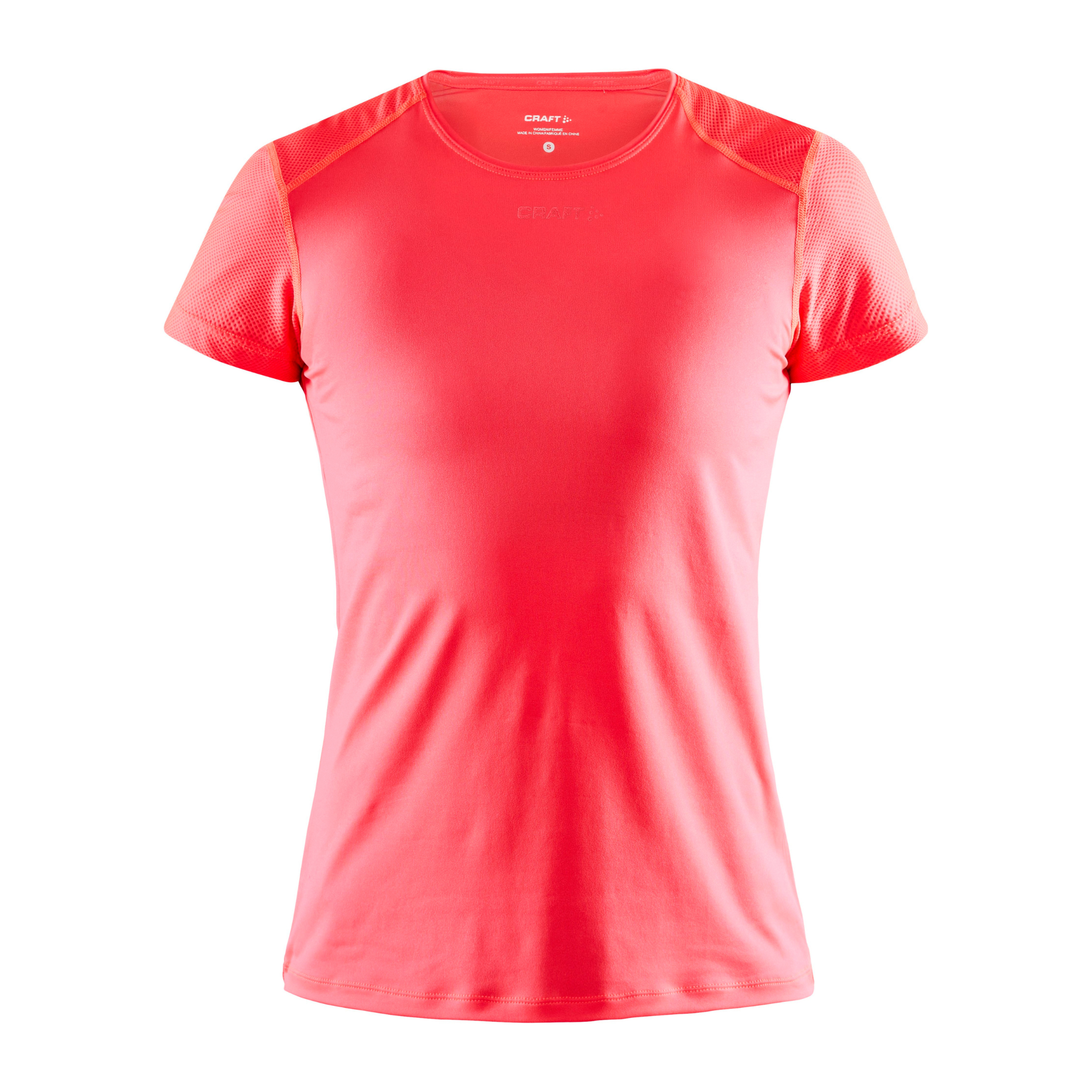 Craft Womens Adv Essence SS Slim Tee - Crush
