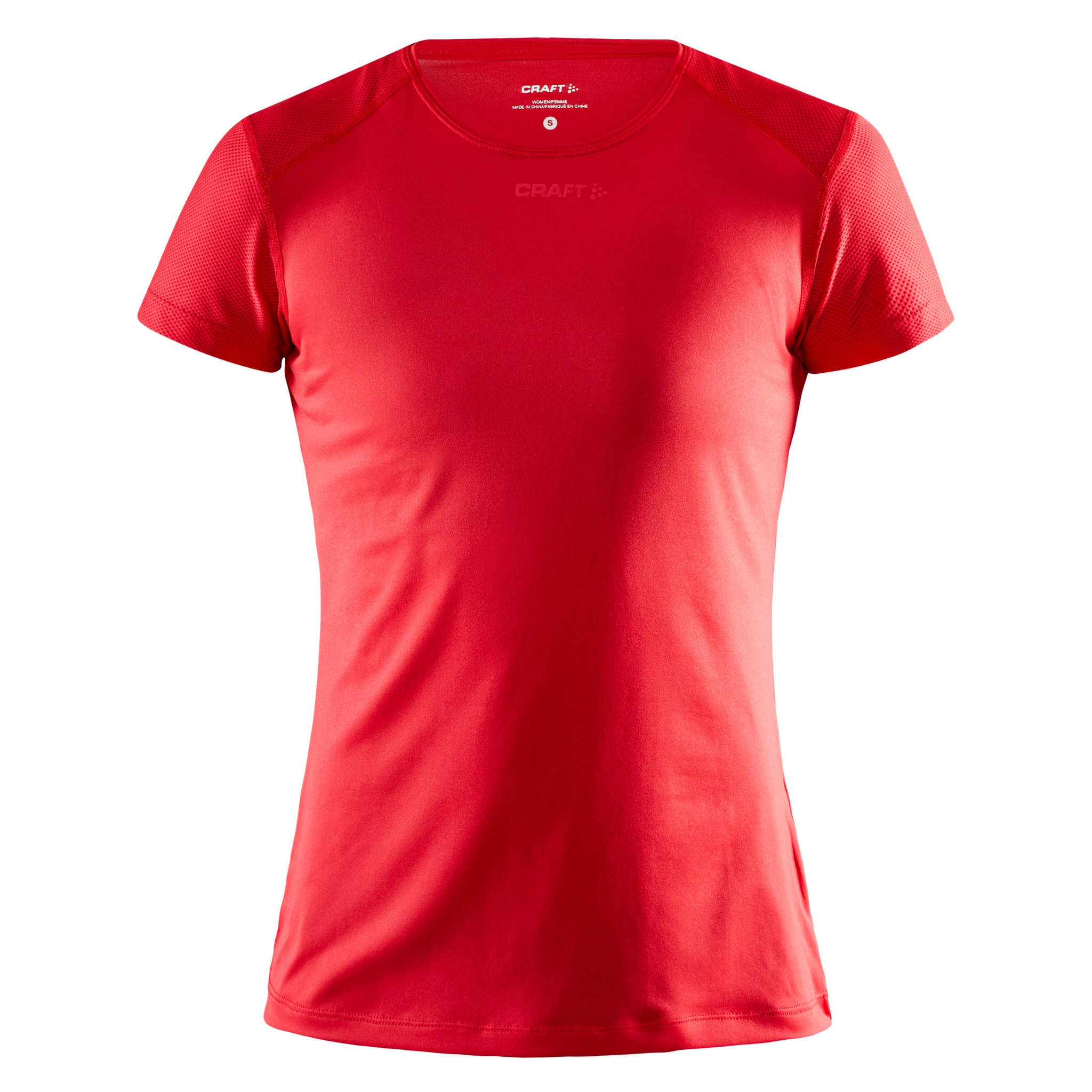Craft Womens Adv Essence SS Slim Tee - Bright Red