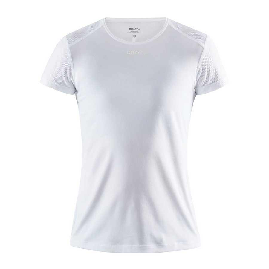 Craft Womens Adv Essence SS Slim Tee - White