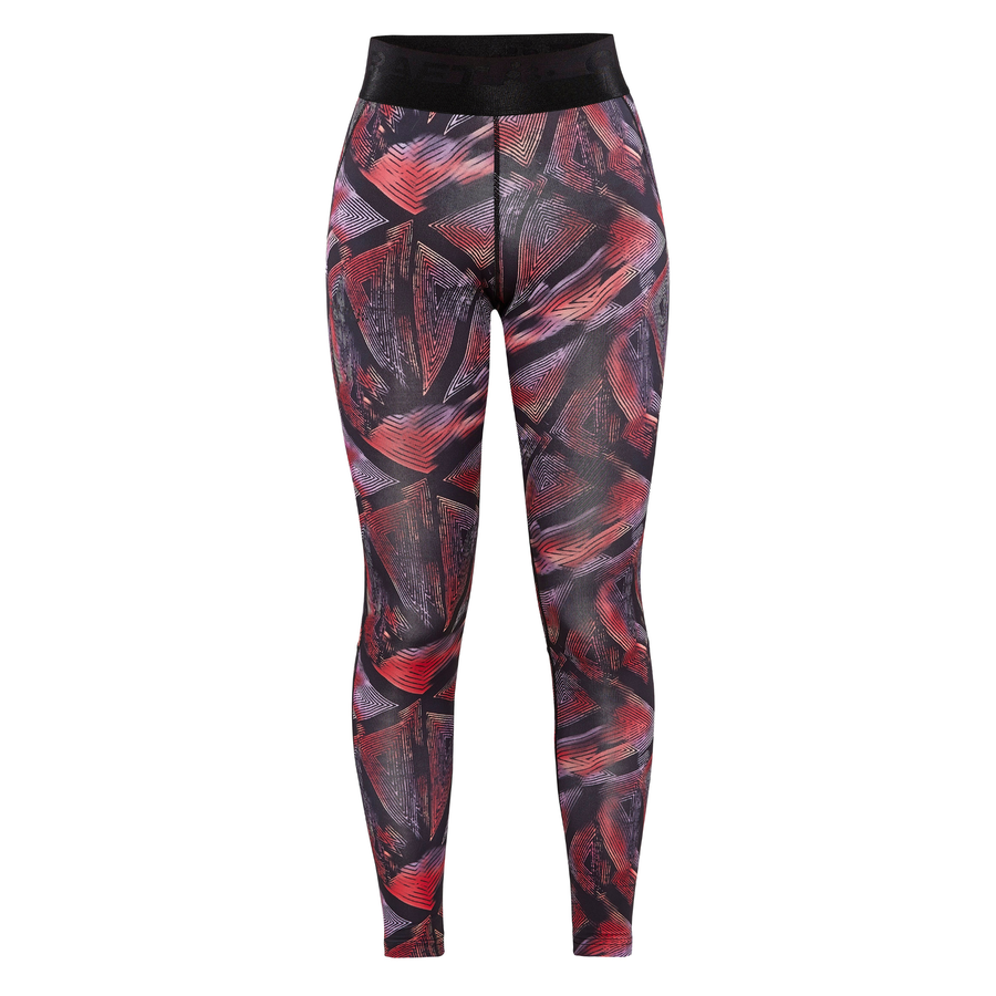 Craft Womens Core Essence Tights - Black/Lavender