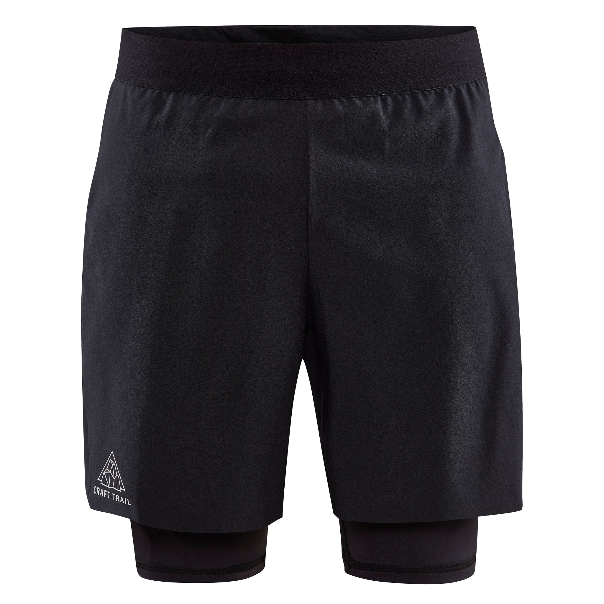 Craft Mens Pro Trail 2-in-1 Shorts - Black