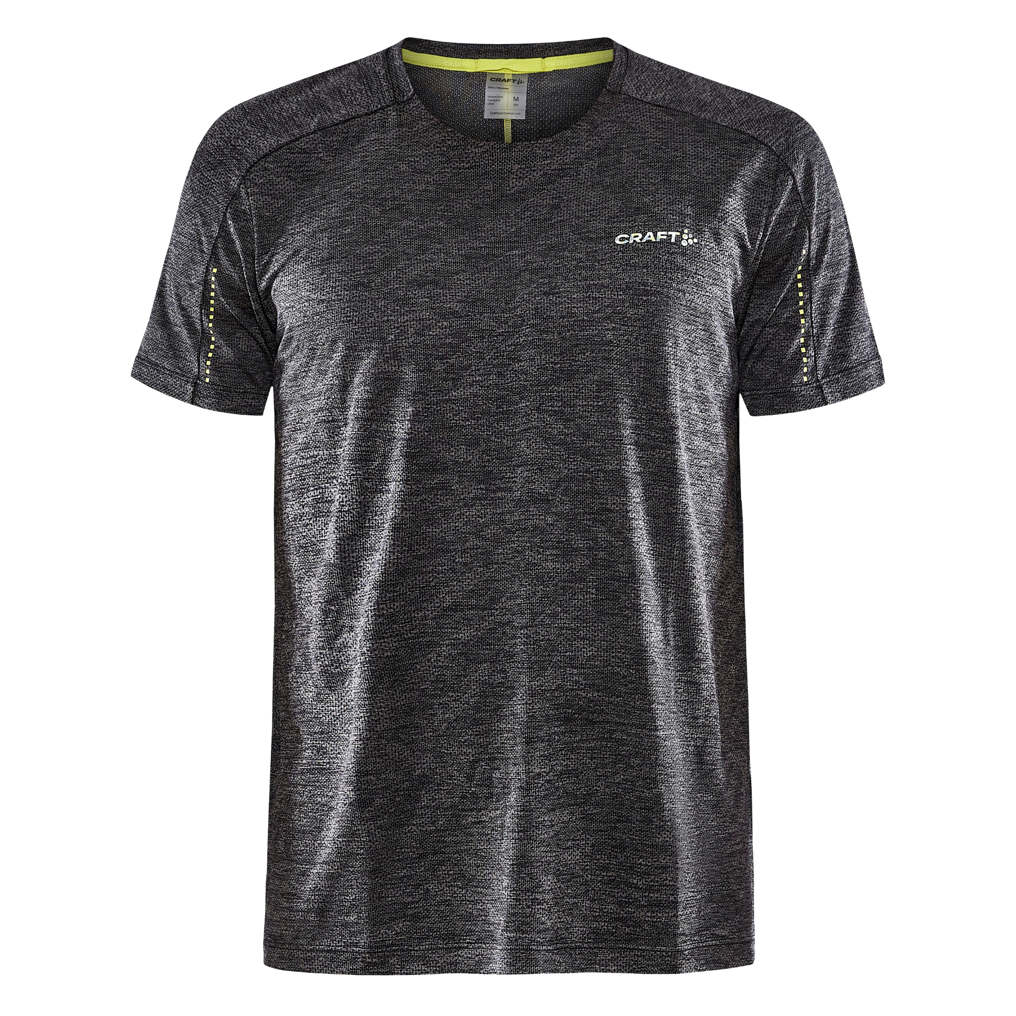 Craft Mens Adv Hit SS Structure Tee - Granite