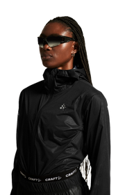 Craft Womens Pro Hydro Lightweight Jacket - Black