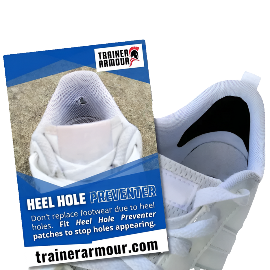 Trainer Armour Heel Hole Preventer - White