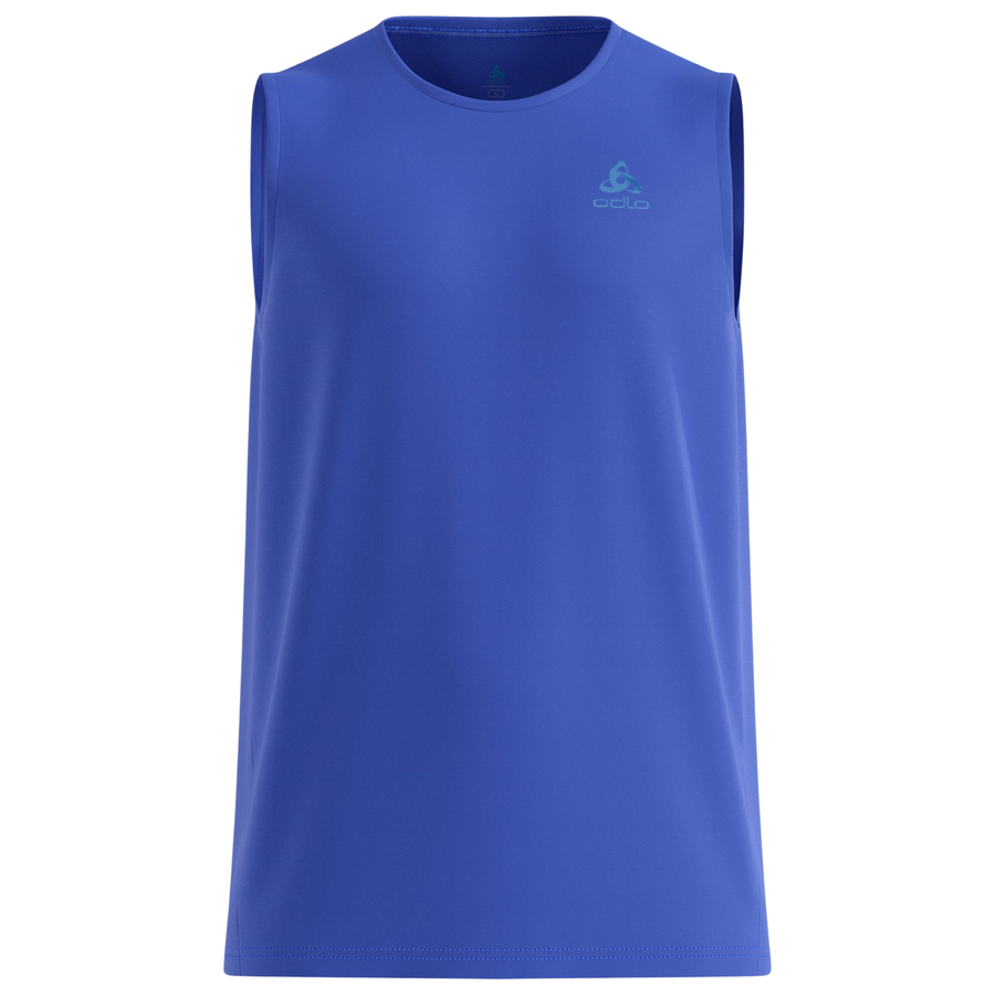 Odlo Mens Essential Tank Crew Neck - Dazzling Blue