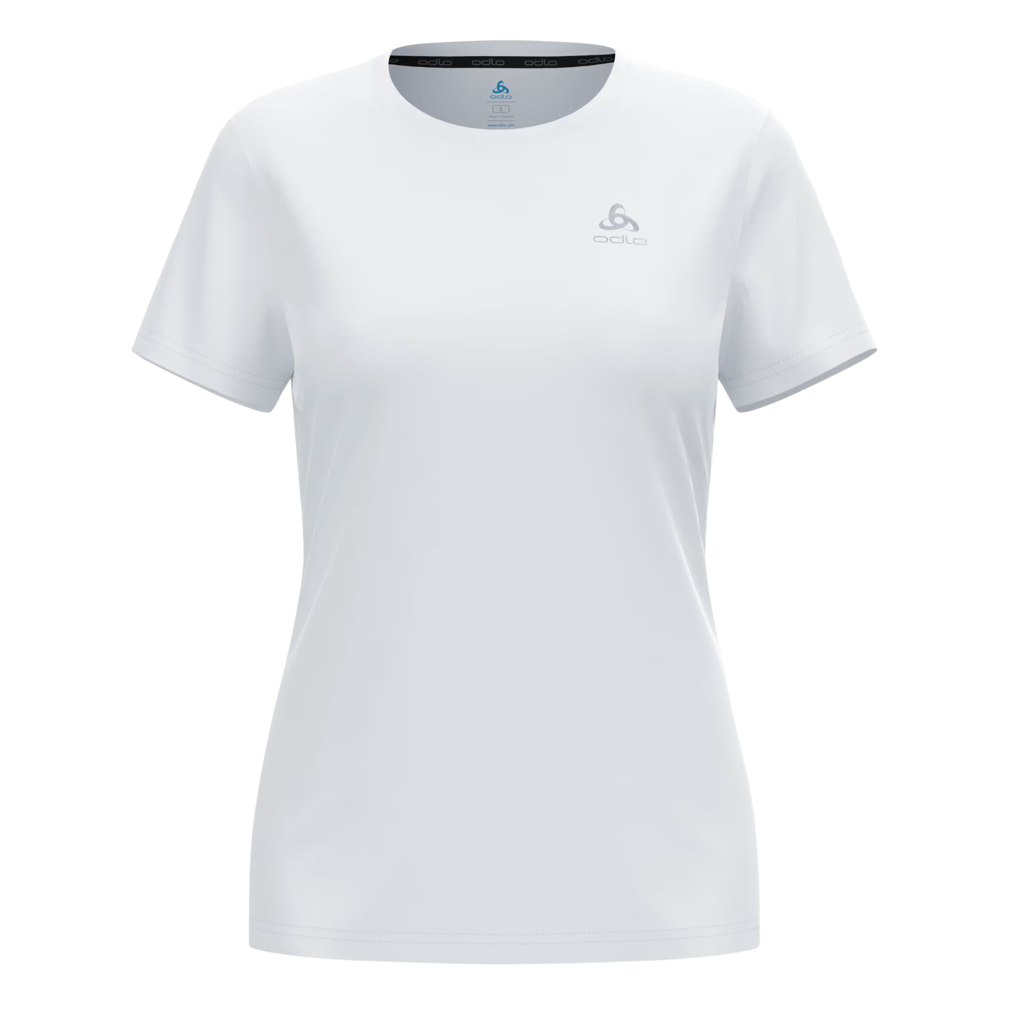 Odlo Womens Essential Flyer T-Shirt Crew Neck S/S - White