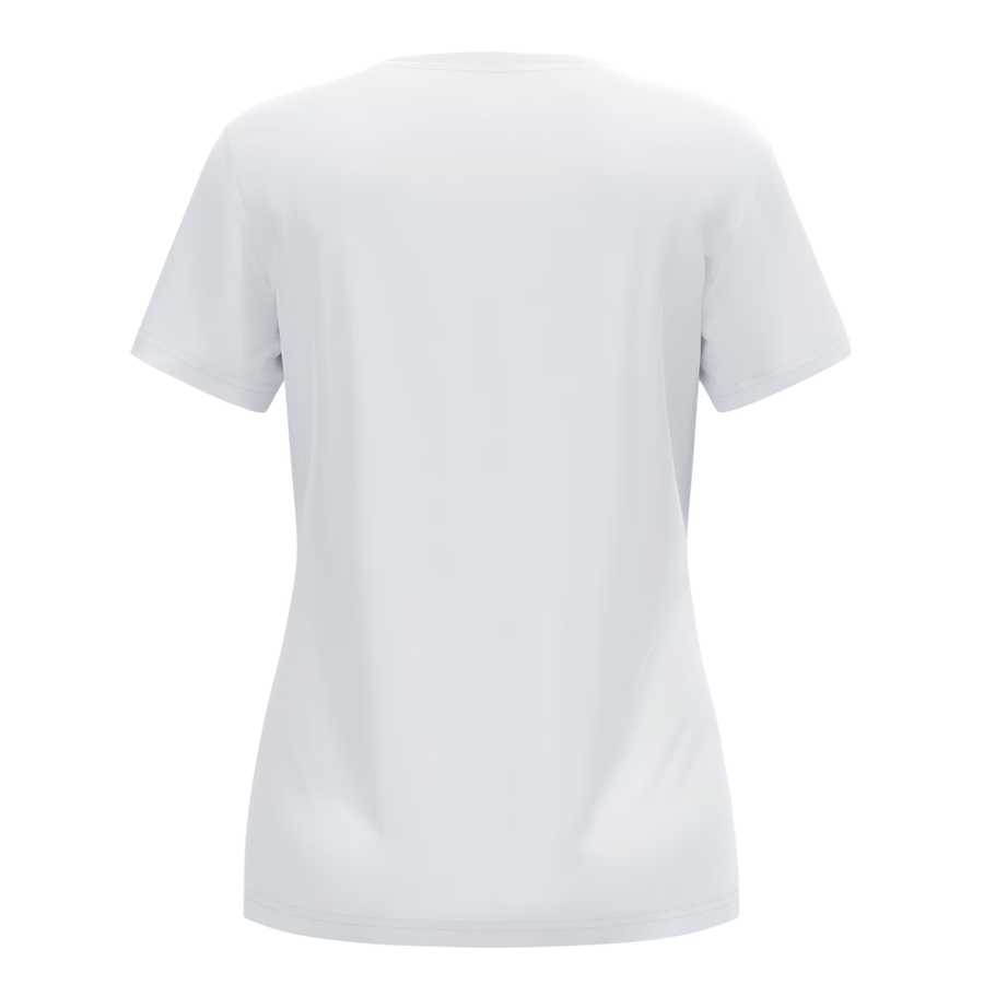 Odlo Womens Essential Flyer T-Shirt Crew Neck S/S - White