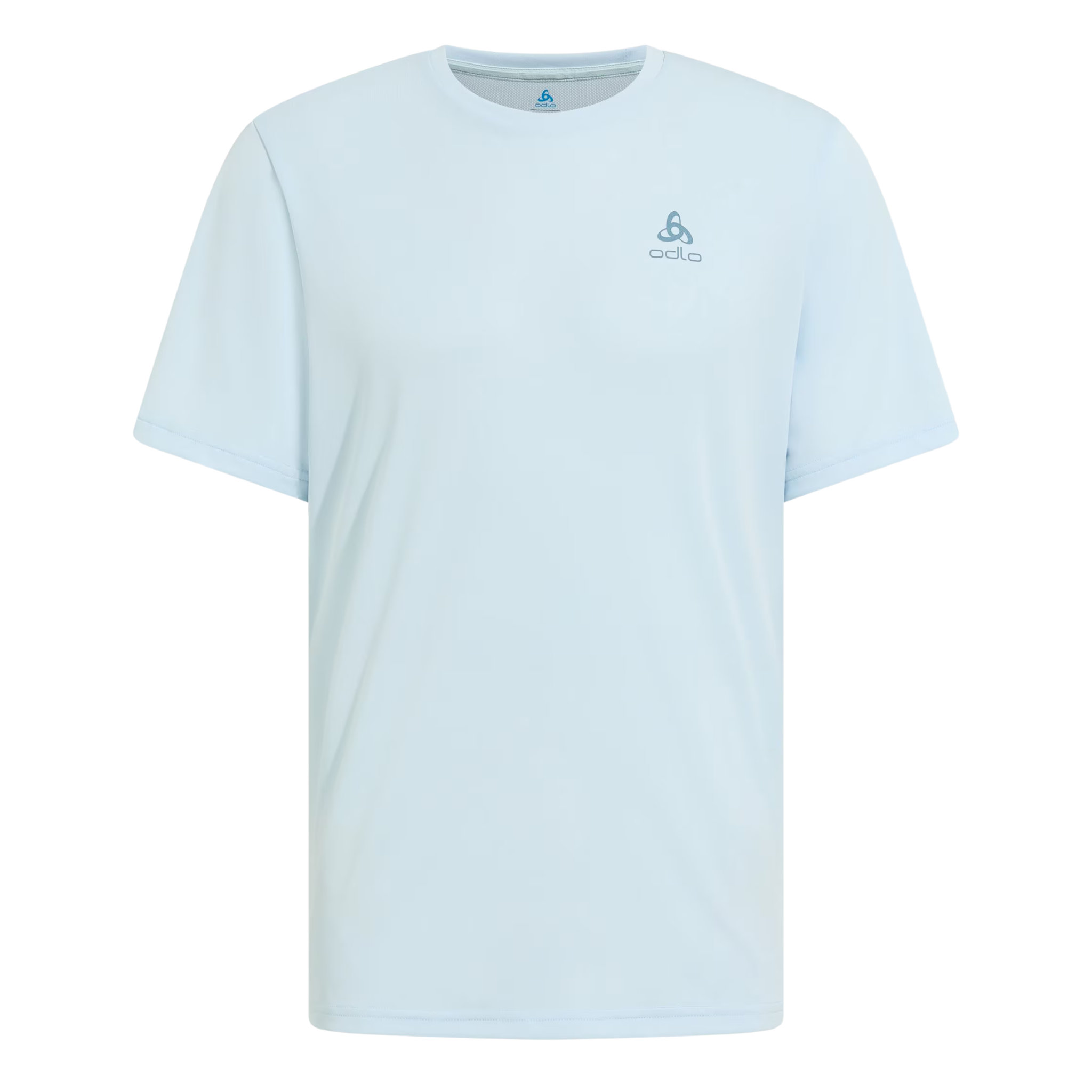 Odlo Mens Essential Flyer T-Shirt Crew Neck S/S - Baby Blue