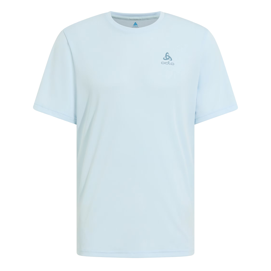 Odlo Mens Essential Flyer T-Shirt Crew Neck S/S - Baby Blue