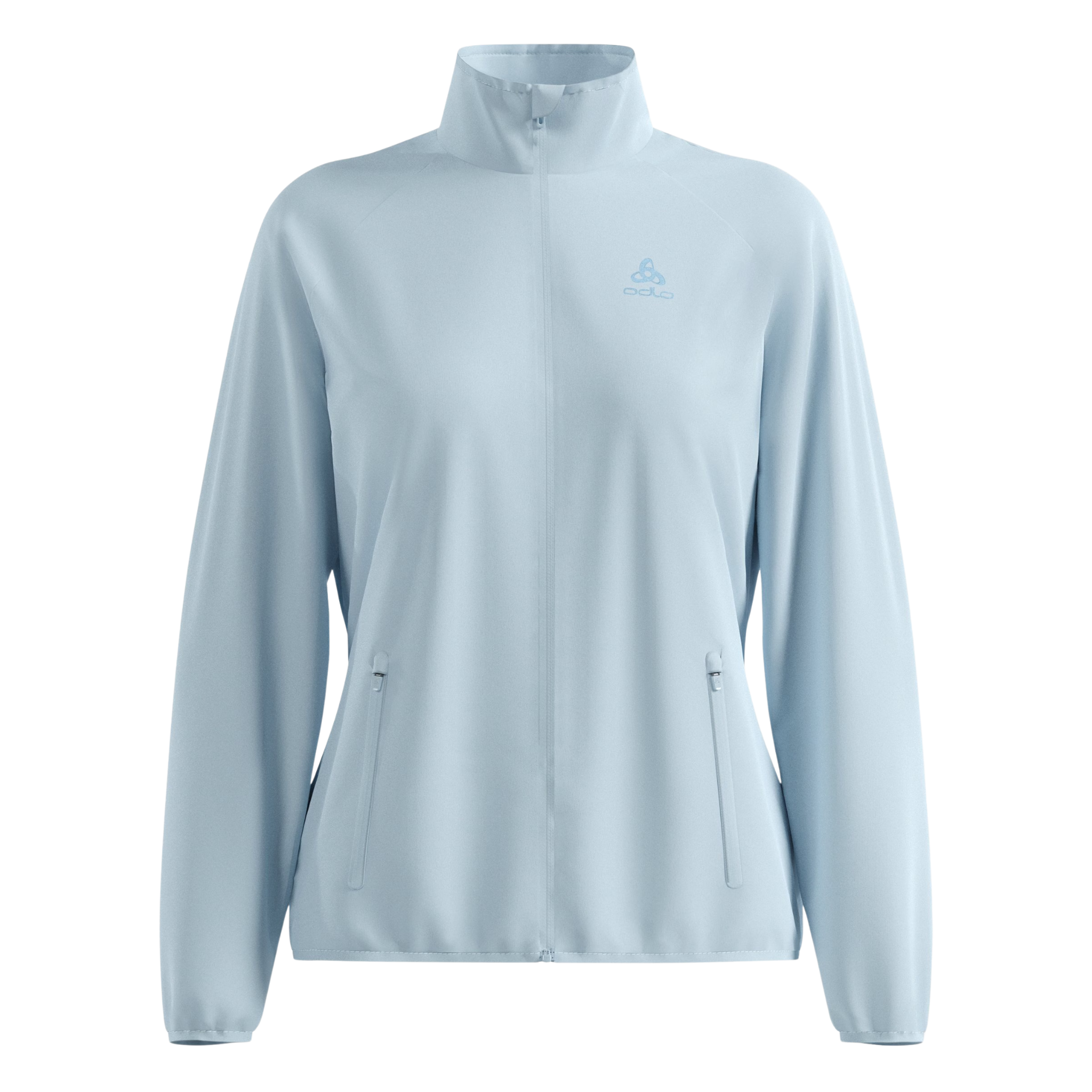 Odlo Womens Essential Light Jacket - Baby Blue