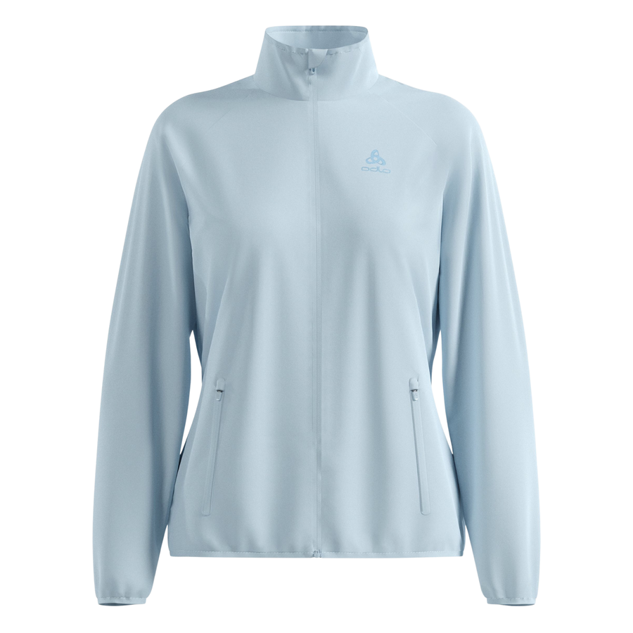 Odlo Womens Essential Light Jacket - Baby Blue