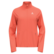 Odlo Womens Essential Light Jacket - Living Coral