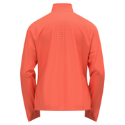 Odlo Womens Essential Light Jacket - Living Coral