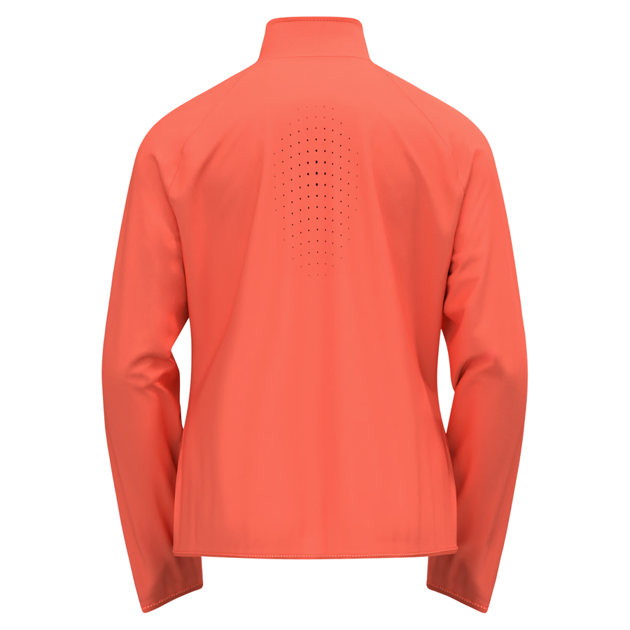 Odlo Womens Essential Light Jacket - Living Coral
