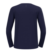 Odlo Mens Zeroweight Chill-Tec T-Shirt Crew Neck L/S - Eclipse