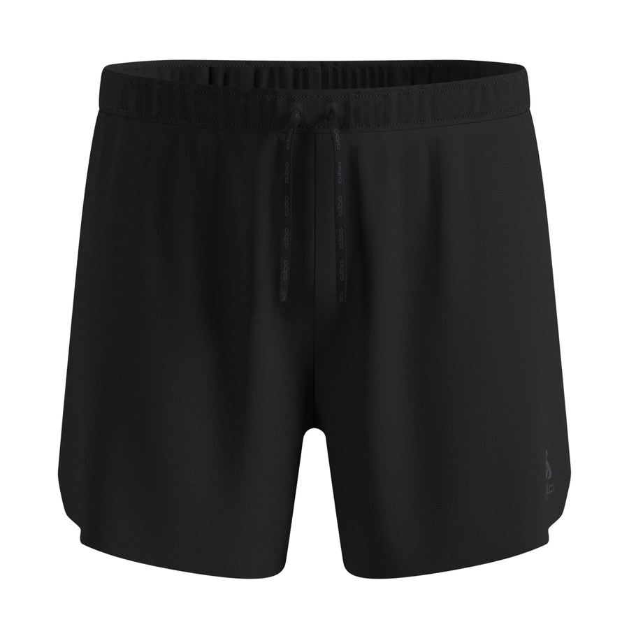 Odlo Mens Zeroweight 5 Inch Shorts - Black