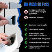 Trainer Armour Heel Hole Preventer - White