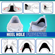 Trainer Armour Heel Hole Preventer - White