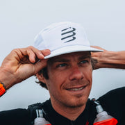 Compressport 5 Panel Light Cap - White