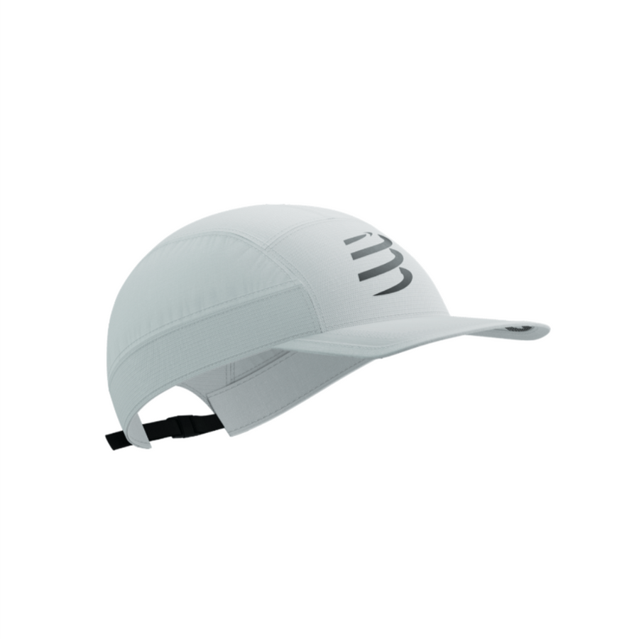 Compressport 5 Panel Light Cap - White