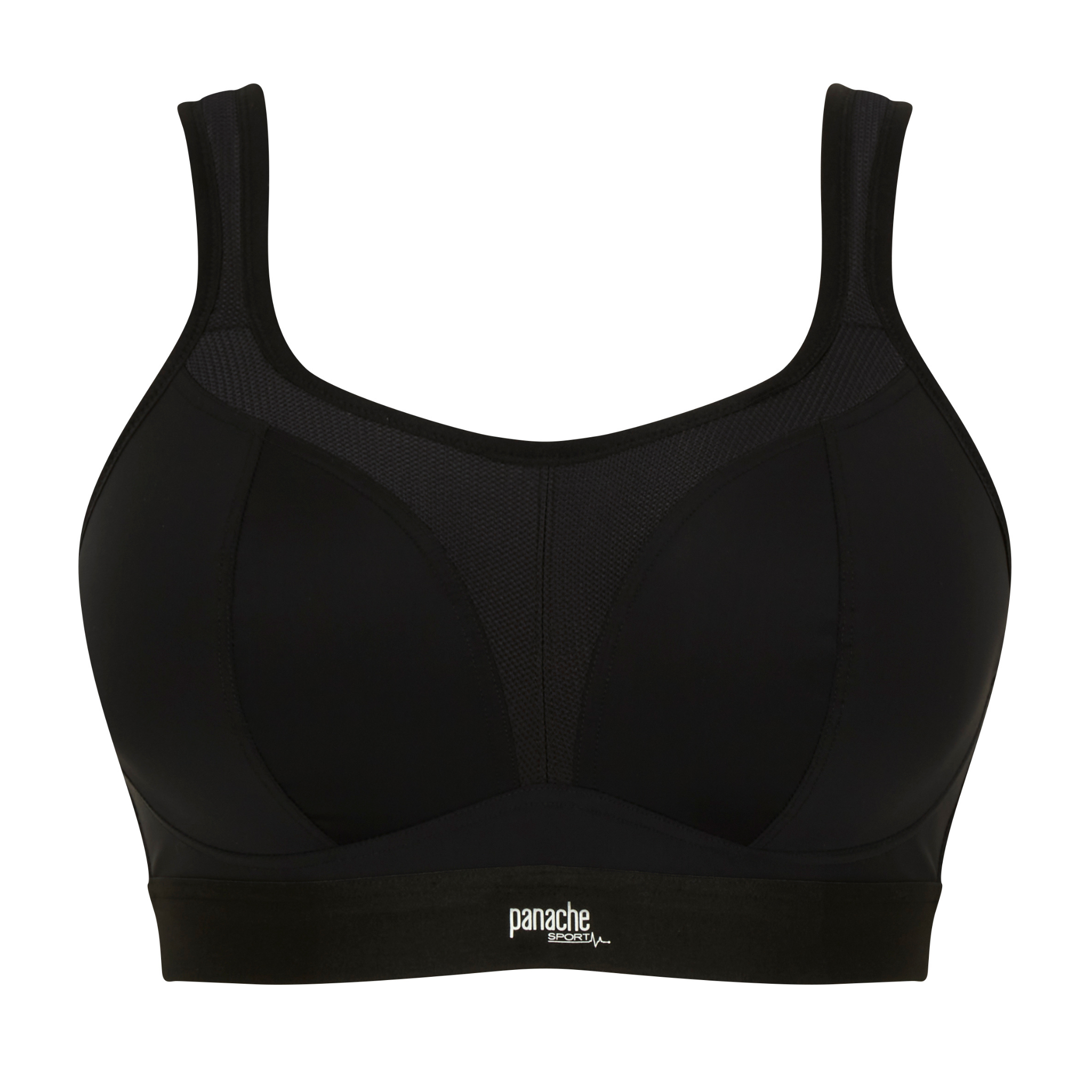 Panache Sport Boundless Non Wired Sports Bra - Black