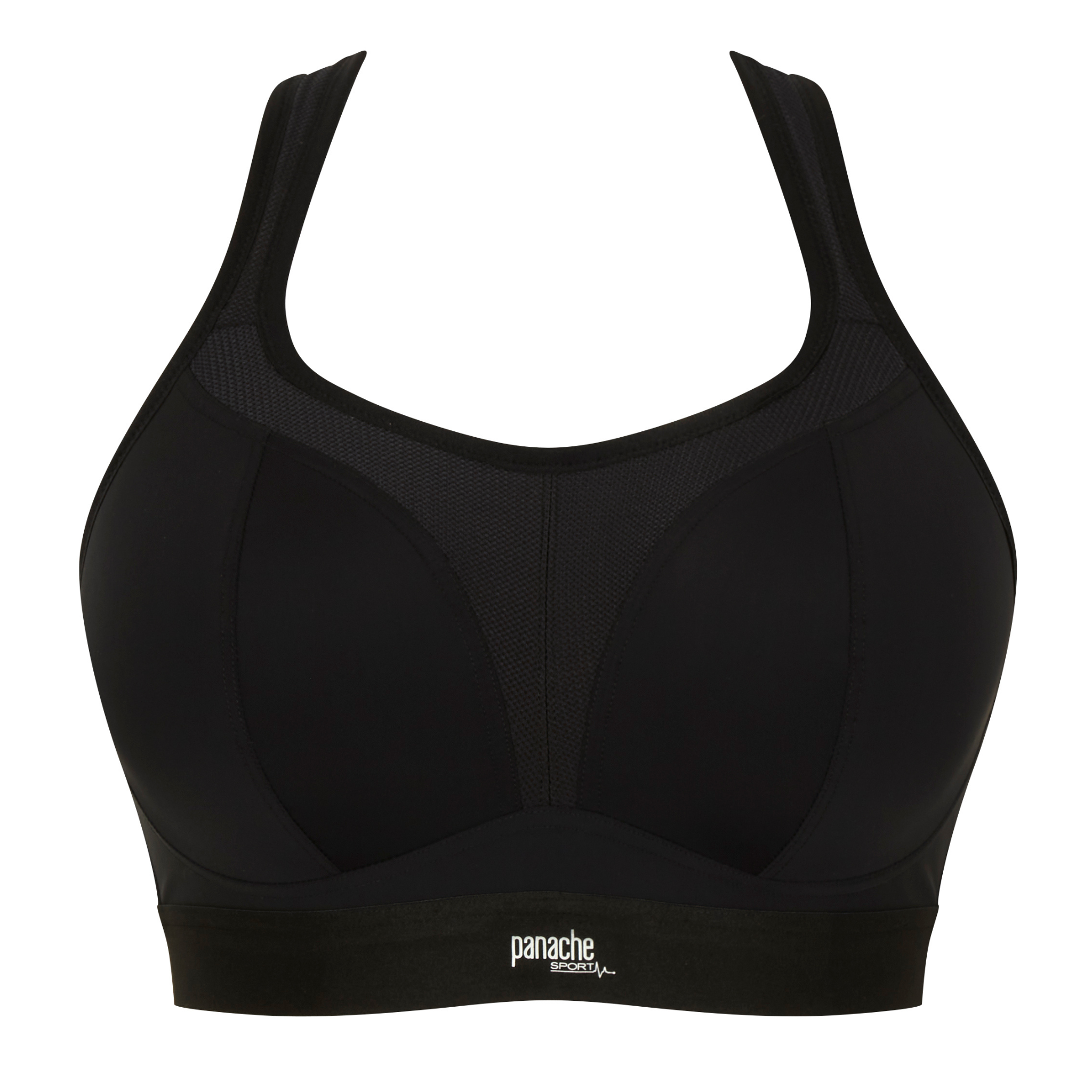Panache Sport Boundless Non Wired Sports Bra - Black