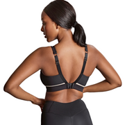 Panache Sport Freedom Non Wired Non Padded Sports Bra - Black/Chalk