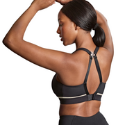 Panache Sport Freedom Non Wired Non Padded Sports Bra - Black/Chalk