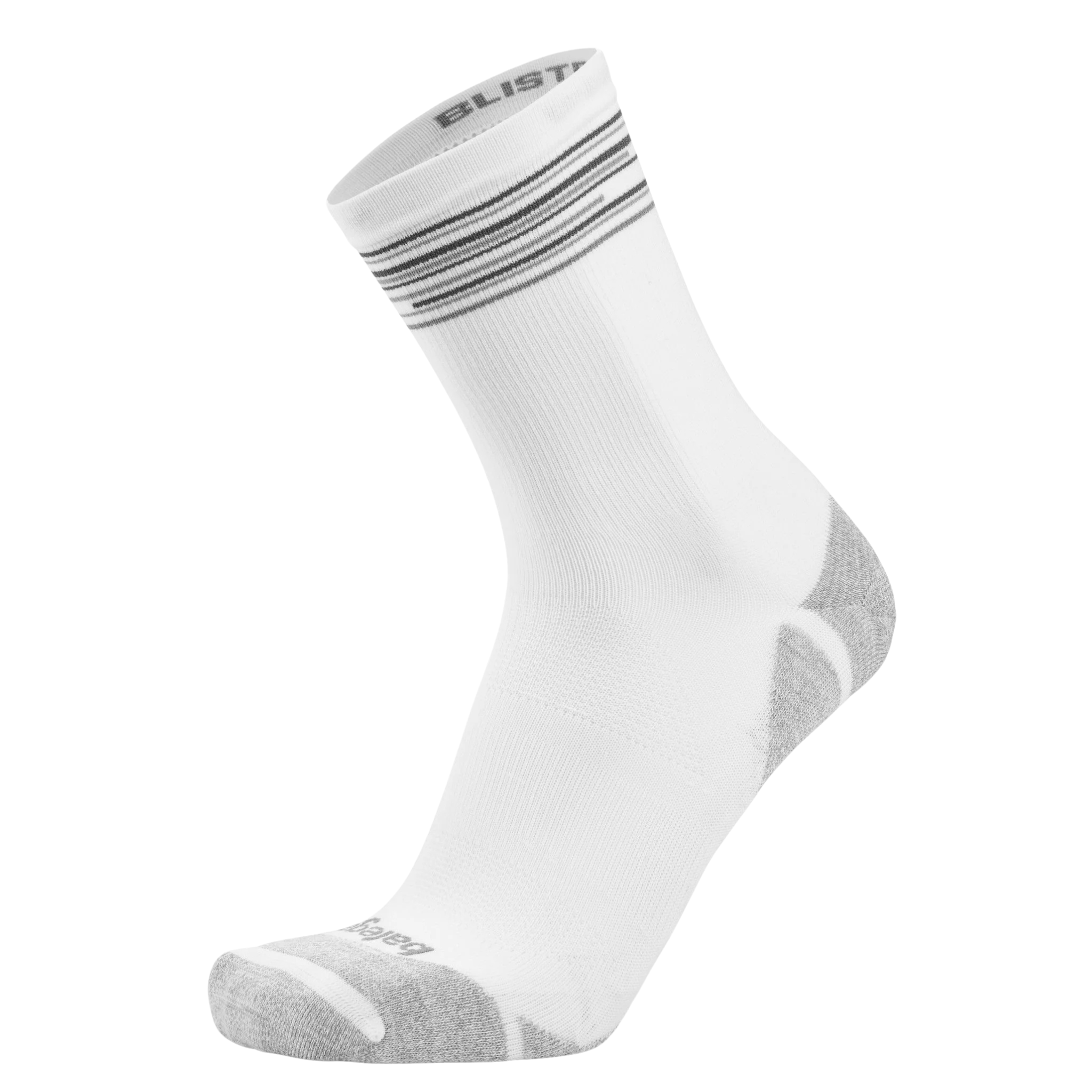 Balega Blister Resist Lite Mini Crew Running Socks - White