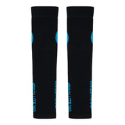 Absolute360 Infrared Compression Arm Sleeves - Black/Turquoise