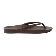 Archies Arch Support Flip Flops - Brown