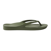 Archies Arch Support Flip Flops - Olive