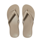 Archies Arch Support Flip Flops - Taupe